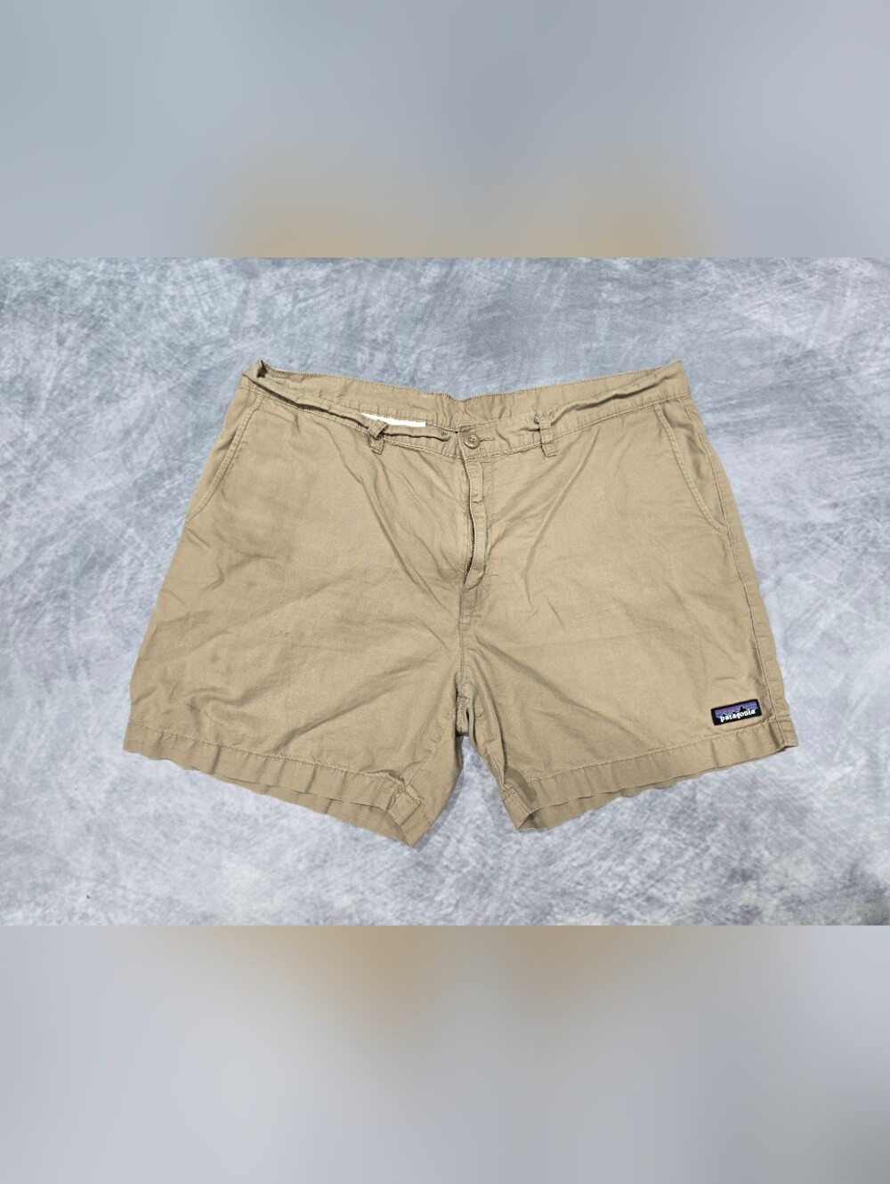 Patagonia Men's Tan Flat Front Shorts
